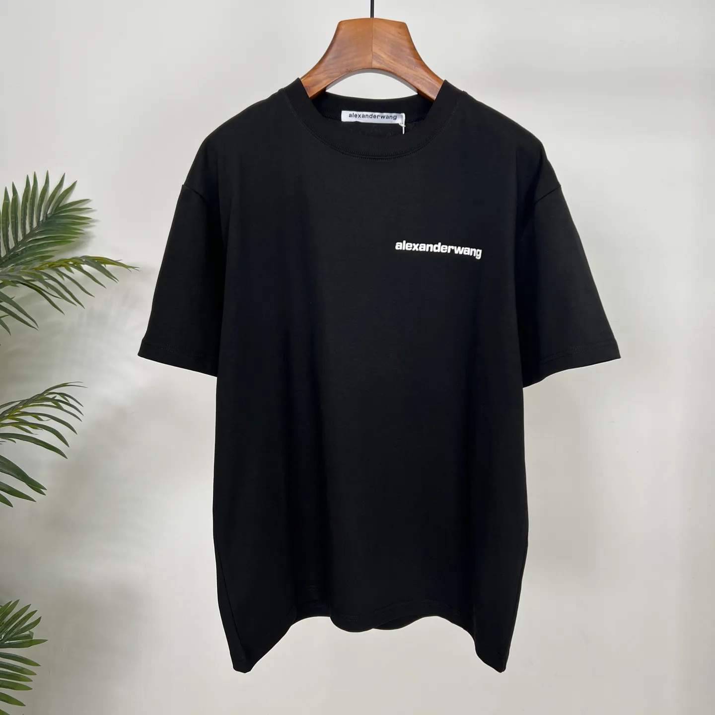 AW 2026 New Arrival！ Logo T 💕 Alexander Wang， 👏 Logo ， ， ， ， 。 ， ， 。 ， Same Style， ， CP。 ， ，Breathable ， ， 。 ： 、 Sizes：S-Xxl